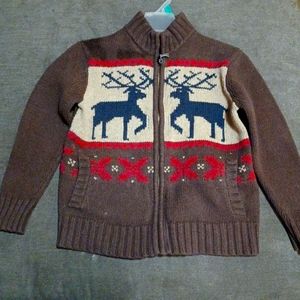 Vintage 90'sGap Kids Christmas Reindeer Sweater